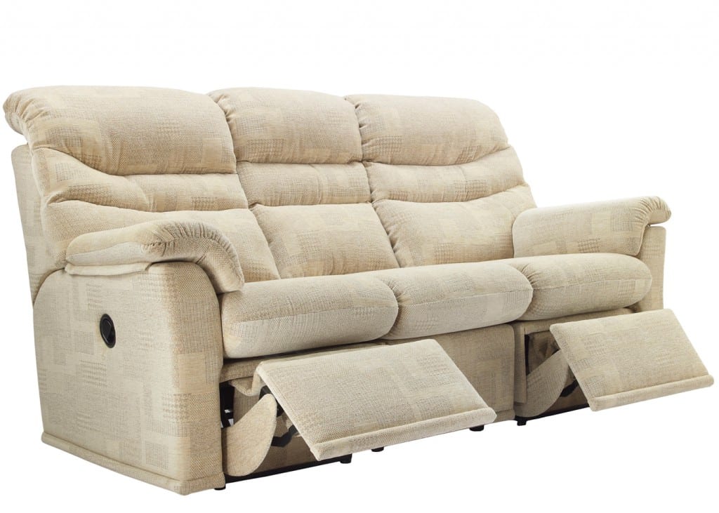 G Plan Malvern 3 seater recliner sofa Midfurn Furniture Superstore