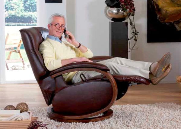 Himolla Rhine swivel recliner