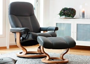 Stressless Diplomat & Stool