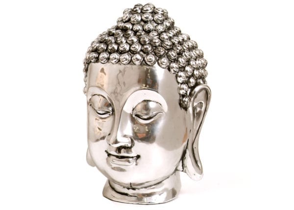 Libra Buddha head sculpture