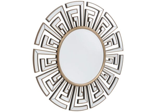 Libra round deco mirror