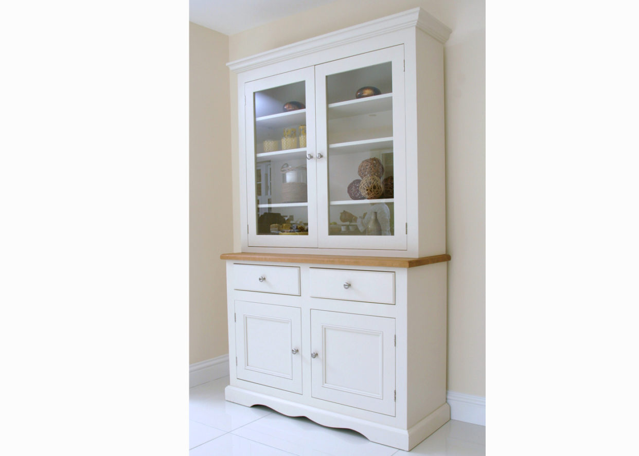 Andrena Cotswold 4 foot wide glazed dresser top