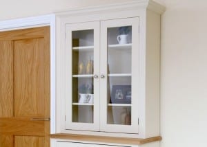 Andrena Cotswold 3 foot wide glazed dresser top
