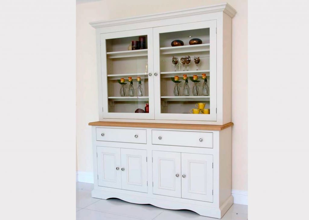 Andrena Henley 5 foot wide glazed dresser top Midfurn Furniture