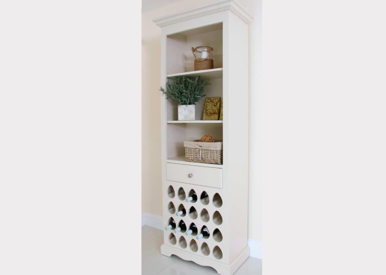 Andrena Cotswold Tall Wine Rack
