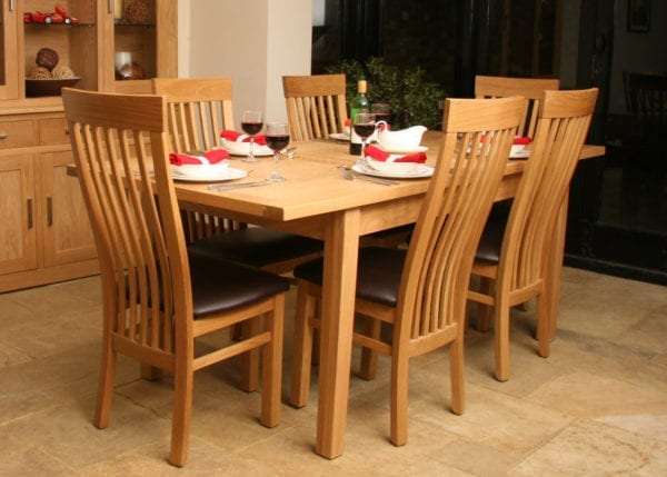 Andrena Elements Slatted back Dining Chair