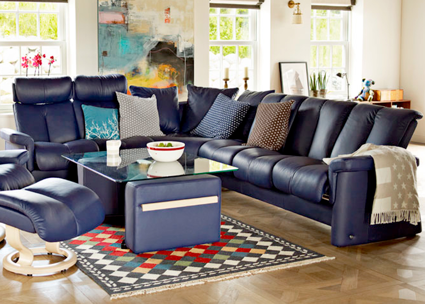 Stressless Legend corner sofa 3 Midfurn Furniture Superstore