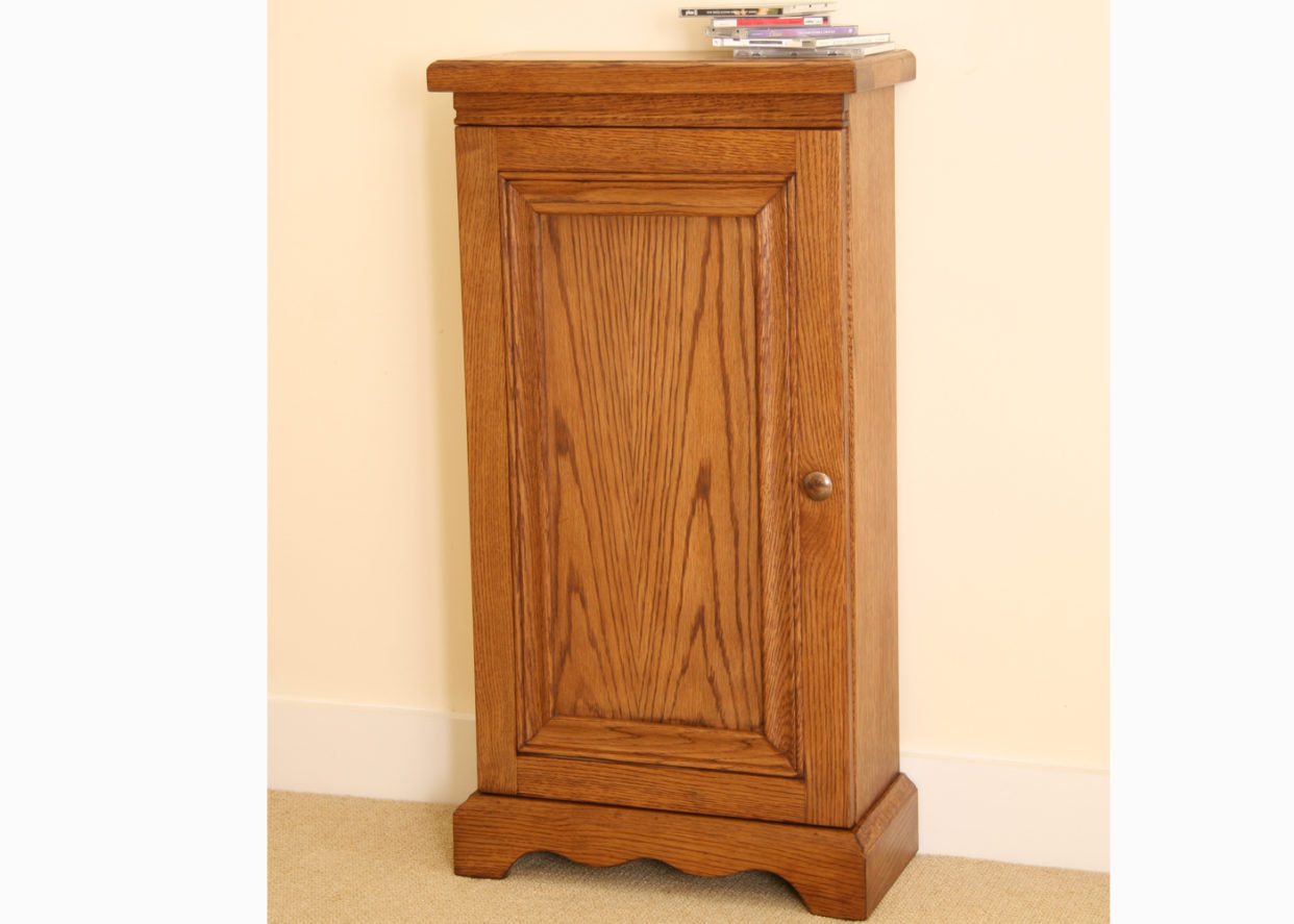 Andrena Media Storage Cabinet Narrow