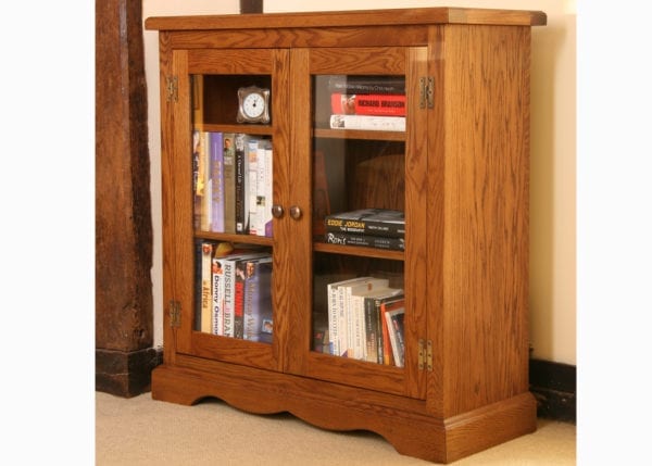 Andrena Marina Low Glazed Bookcase