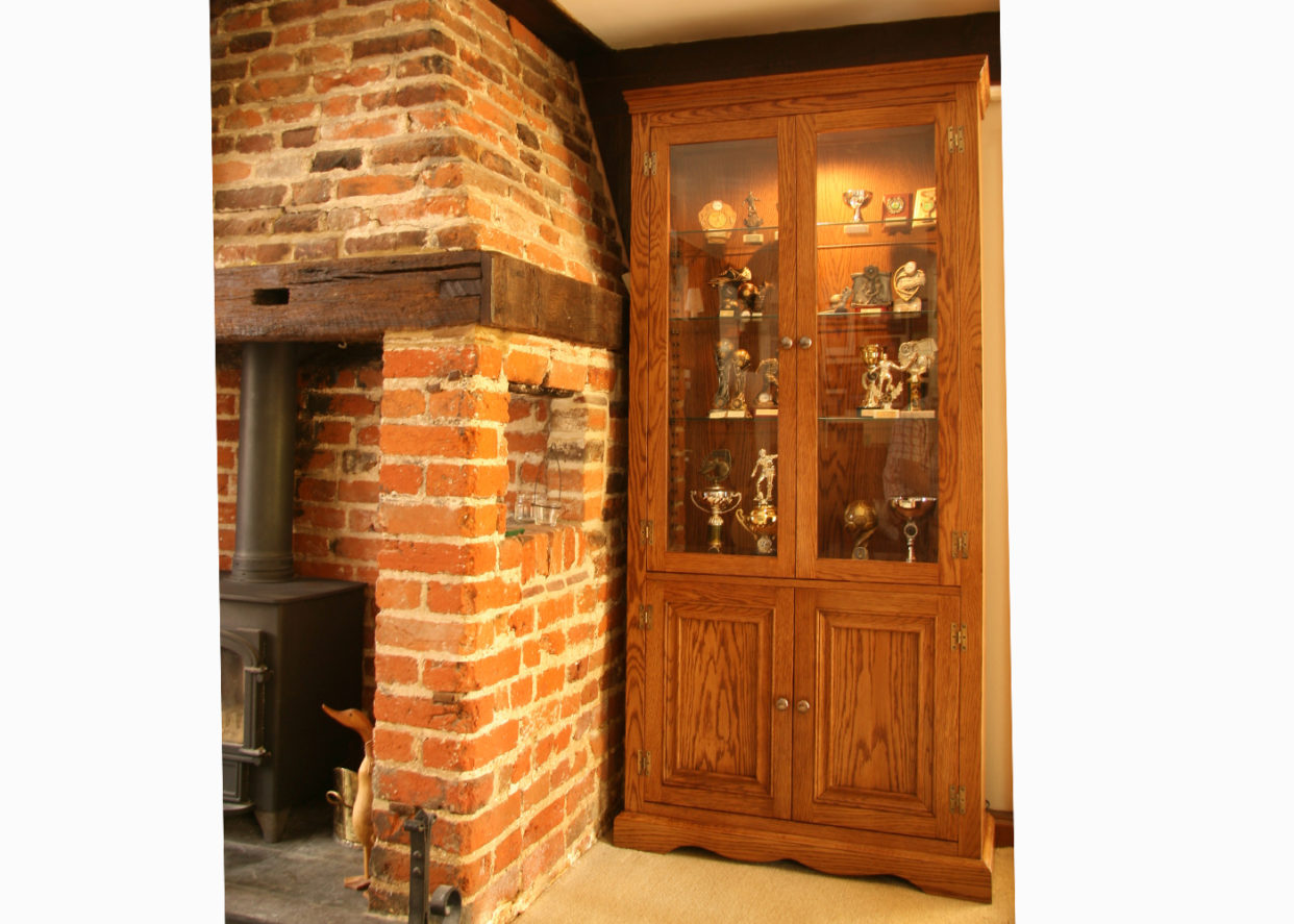 Andrena Glazed Bookcase/Display Cabinet