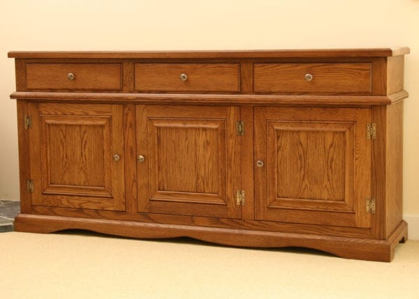 Andrena Marina 6' Wide Sideboard. 3 Drawer, 3 Door