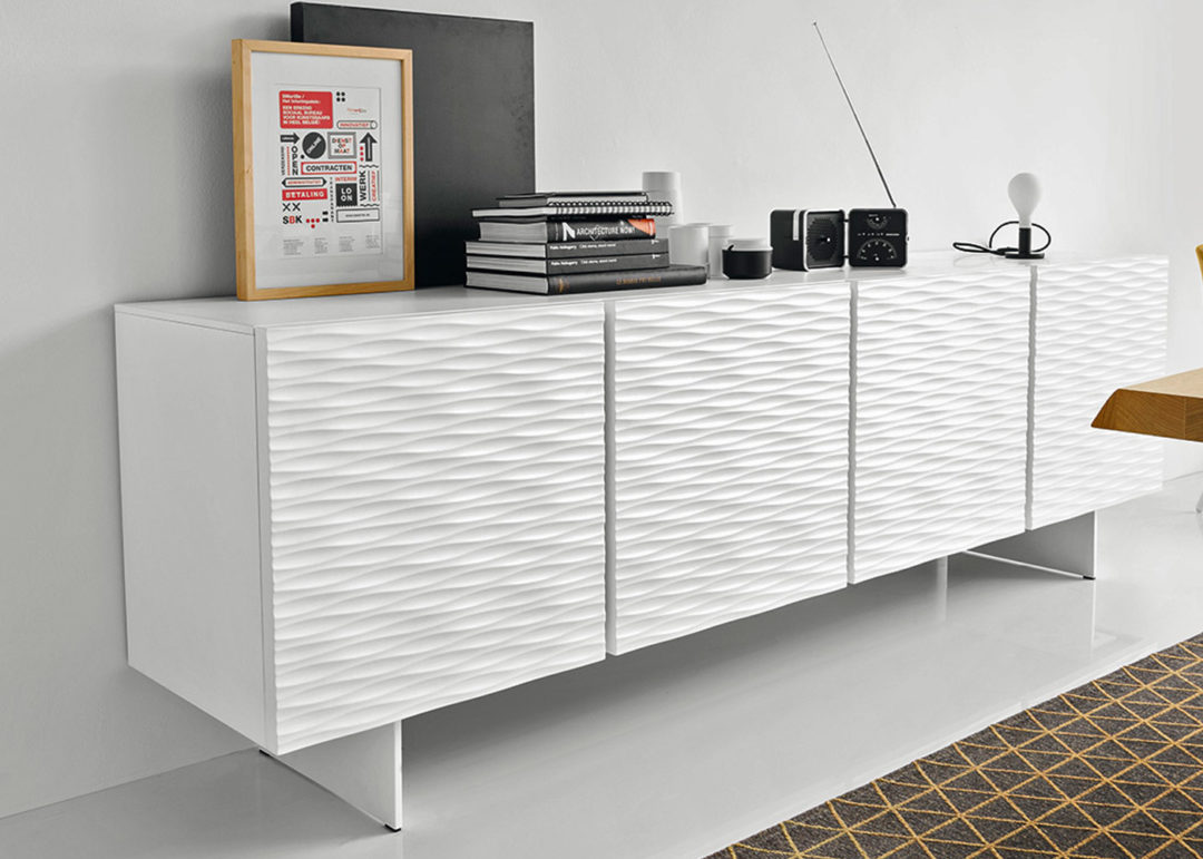 Calligaris Opera 4 Door Sideboard Midfurn Furniture Superstore