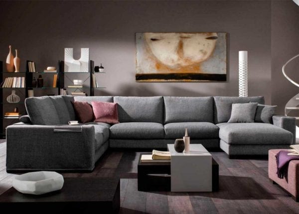 Natuzzi Domino Corner Sofa