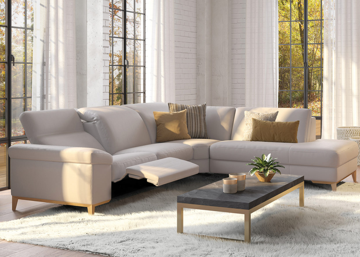 ROM Cadini Corner Sofa Midfurn Furniture Superstore