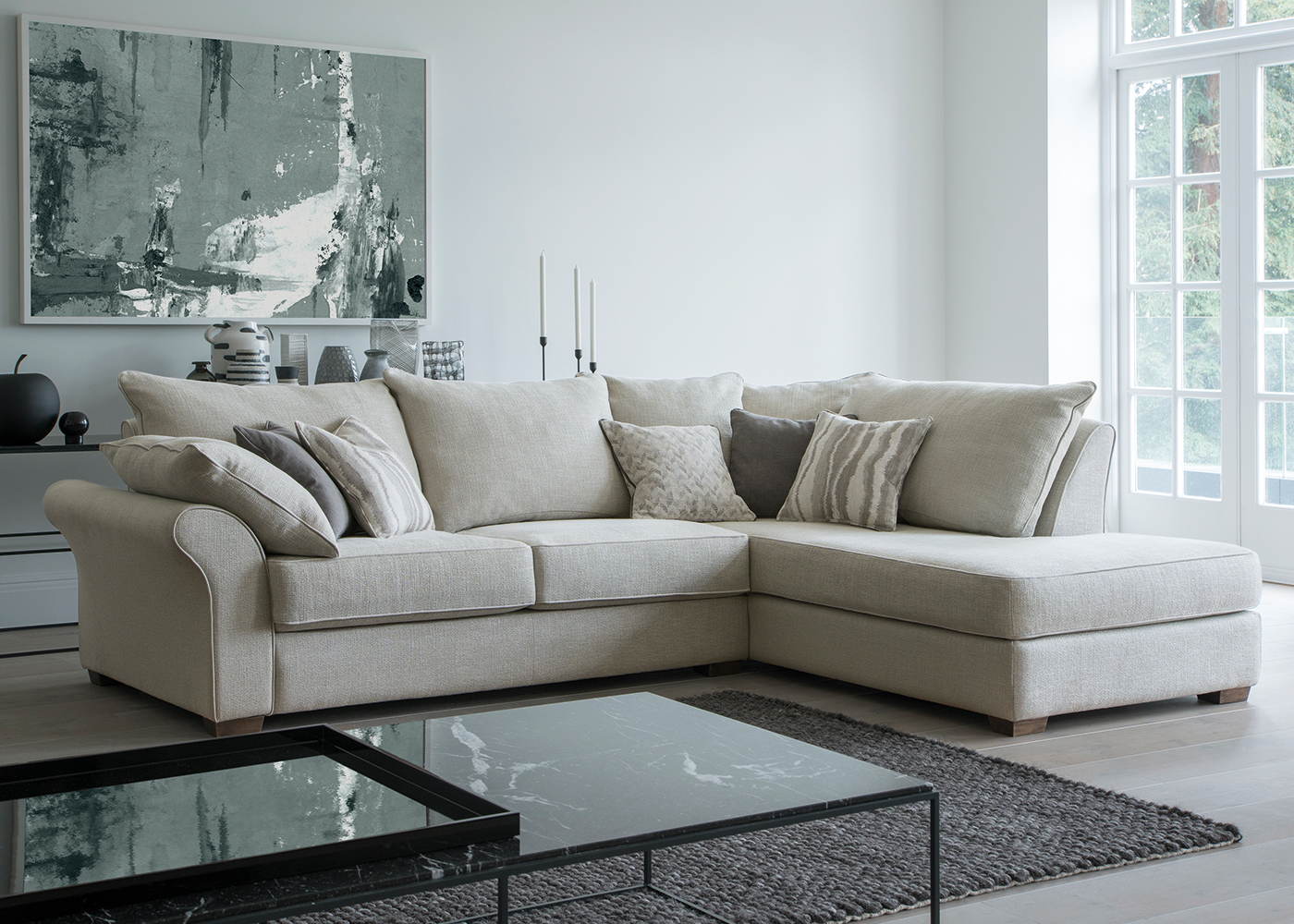 Collins and hayes corner sofa deals