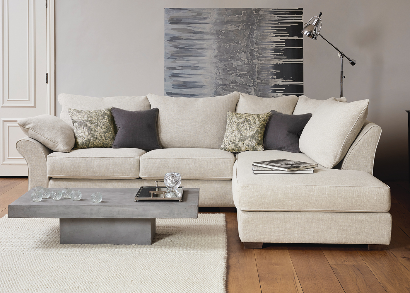 helpen romantisch gesprek Collins and Hayes Miller corner sofa | Midfurn Furniture Superstore