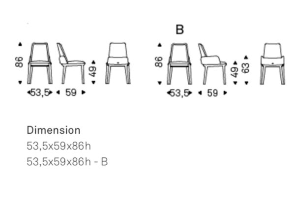 Cattelan Italia Belinda Chair Dims