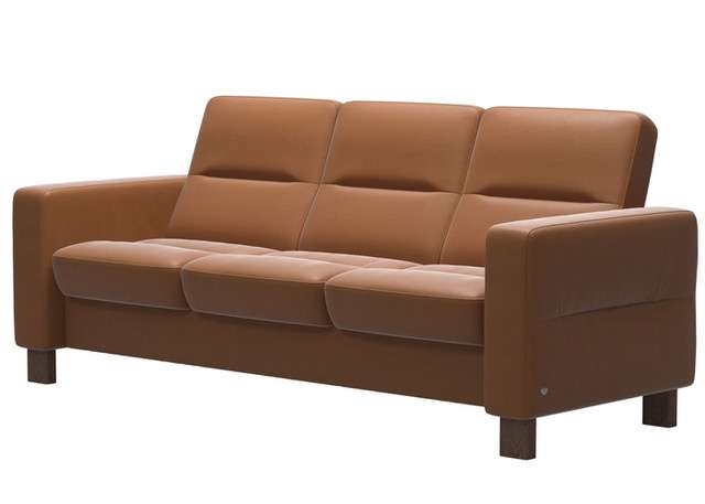 Stressless Wave 3 Seater Sofa Low Back Midfurn Furniture Superstore