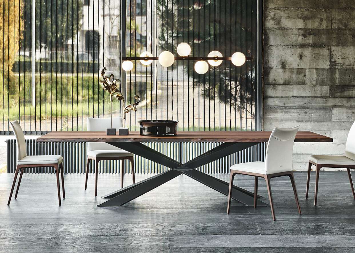 Cattelan Italia Spyder Wood Table1