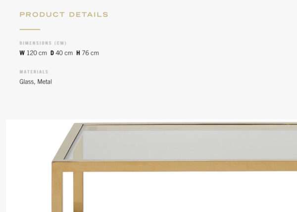 Kesteport Outline Console Table2