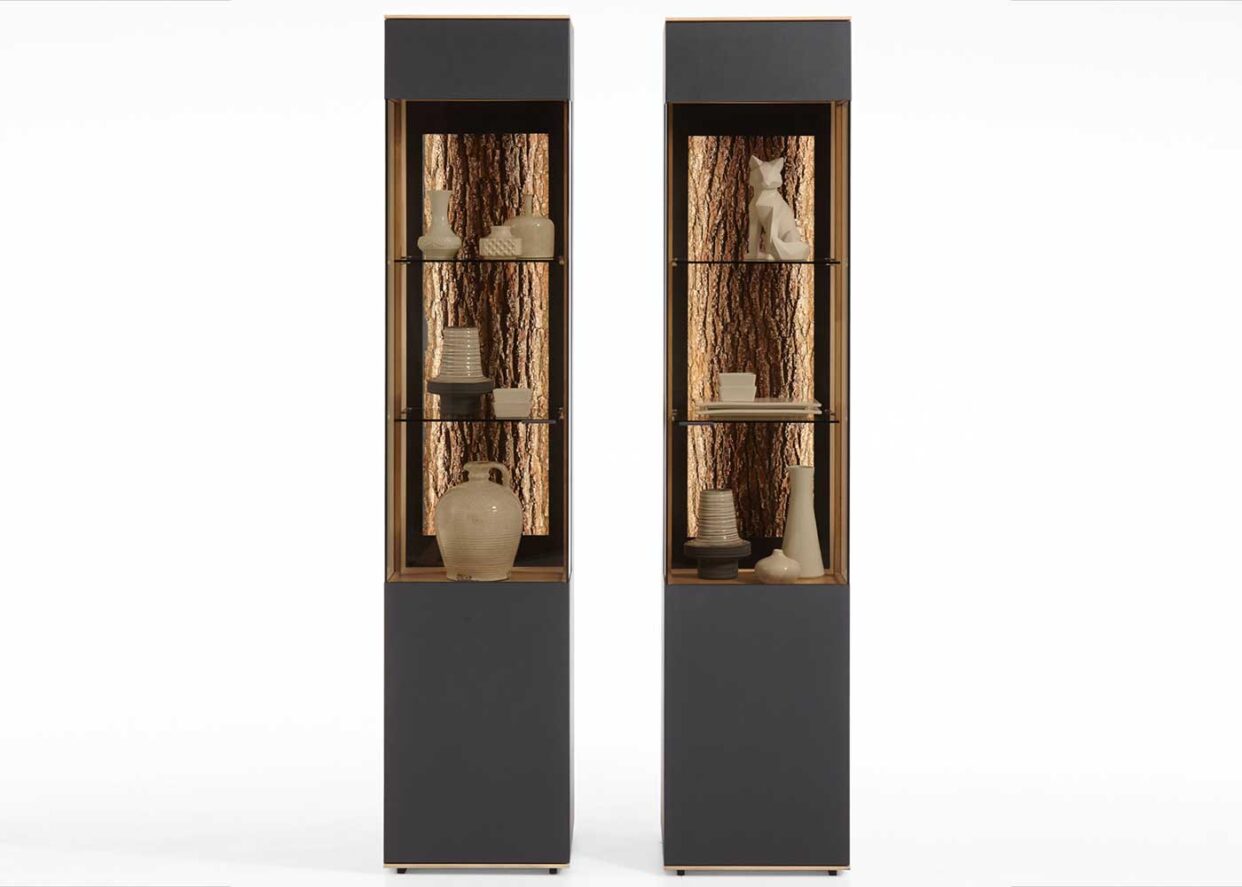 Runa Tall Narrow Display Unit