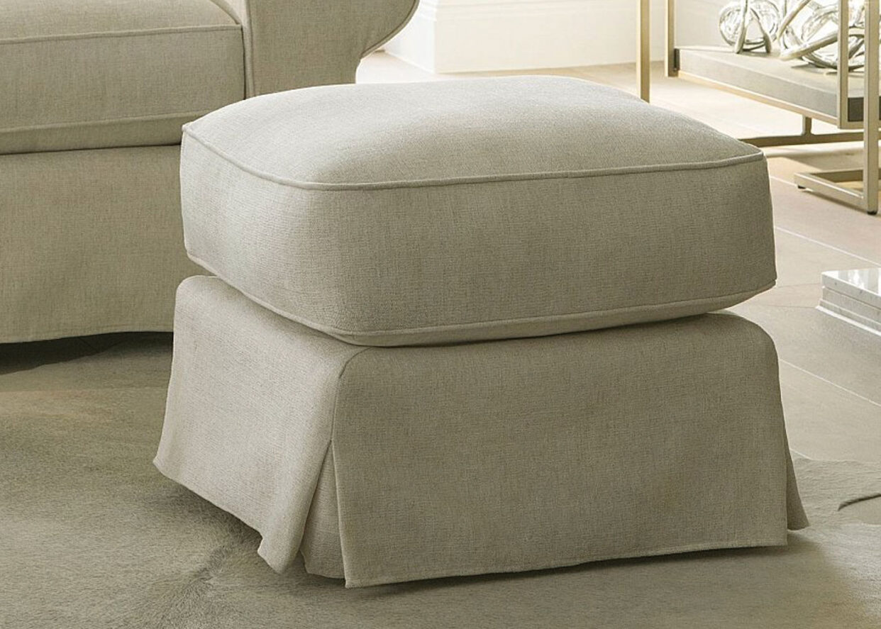Collins Hayes Small Footstool Slip Cover