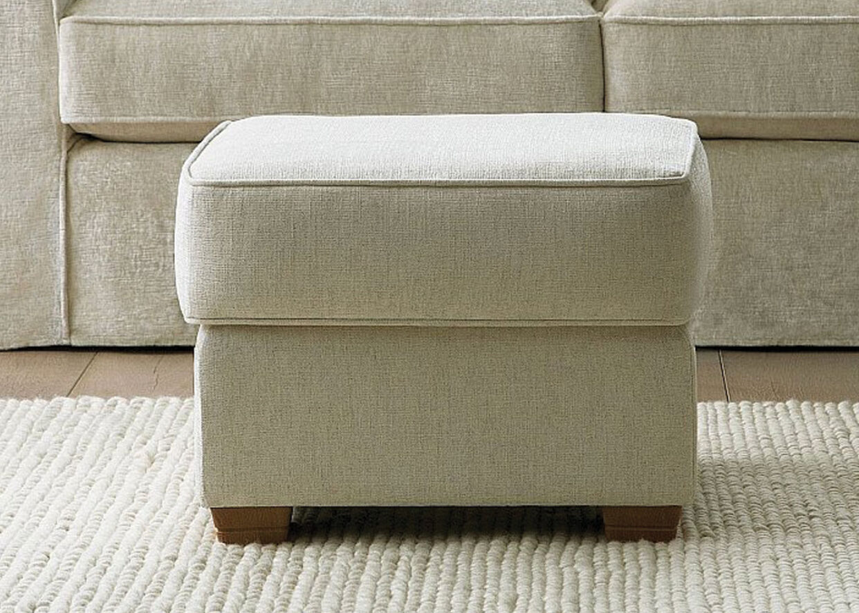 Collins Hayes Small Footstool Upholstered