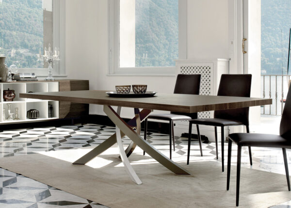 Bontempi Artisctico Rectangular Wood Dining Table2