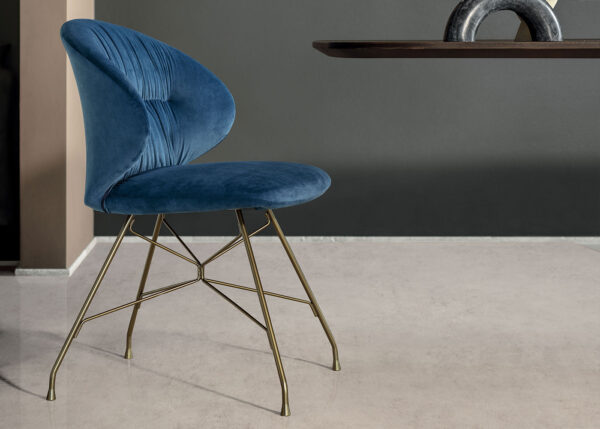 Bontempi Drop Chair In Velvet