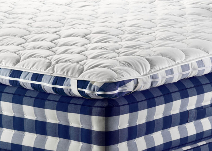 HÄSTENS Mattress Cover In Quilted Cotton and Tencel Midfurn Furniture