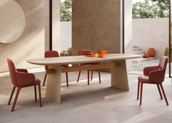 Natuzzi Adam Dining Table