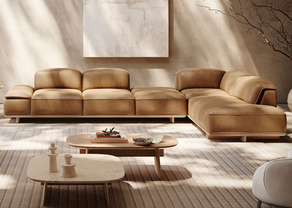 Natuzzi Adam Modular Sofa