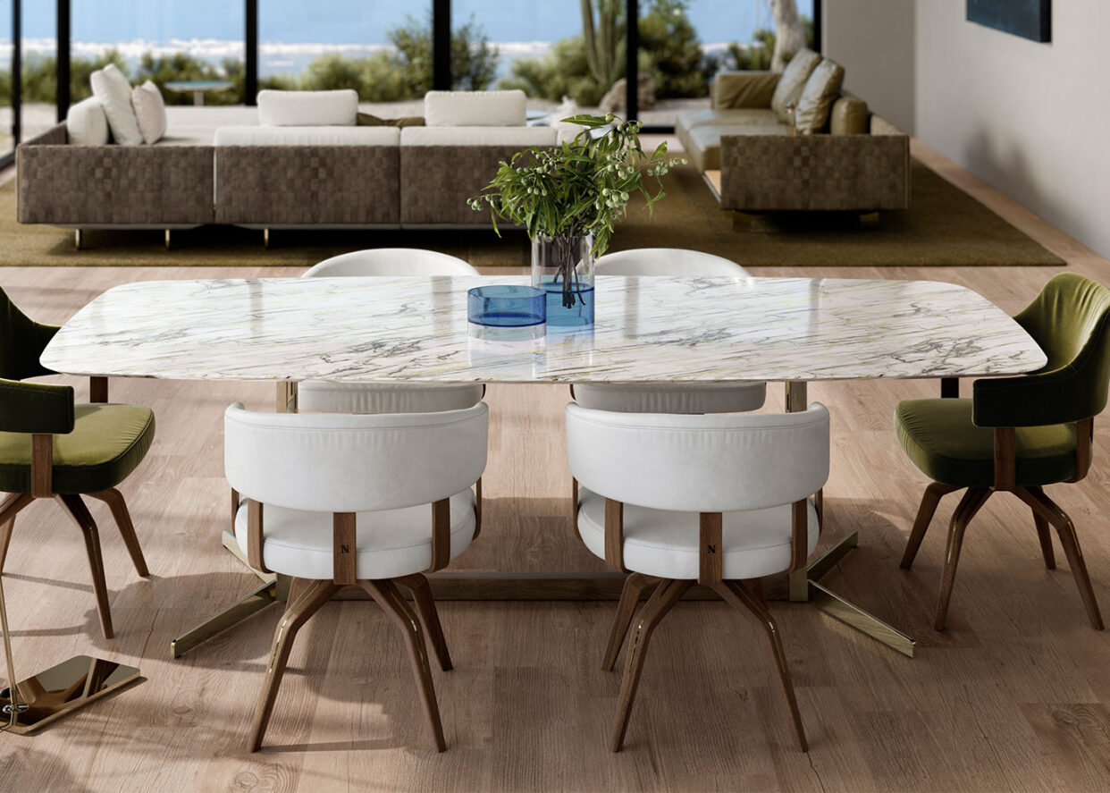 Natuzzi Campus Dining Table