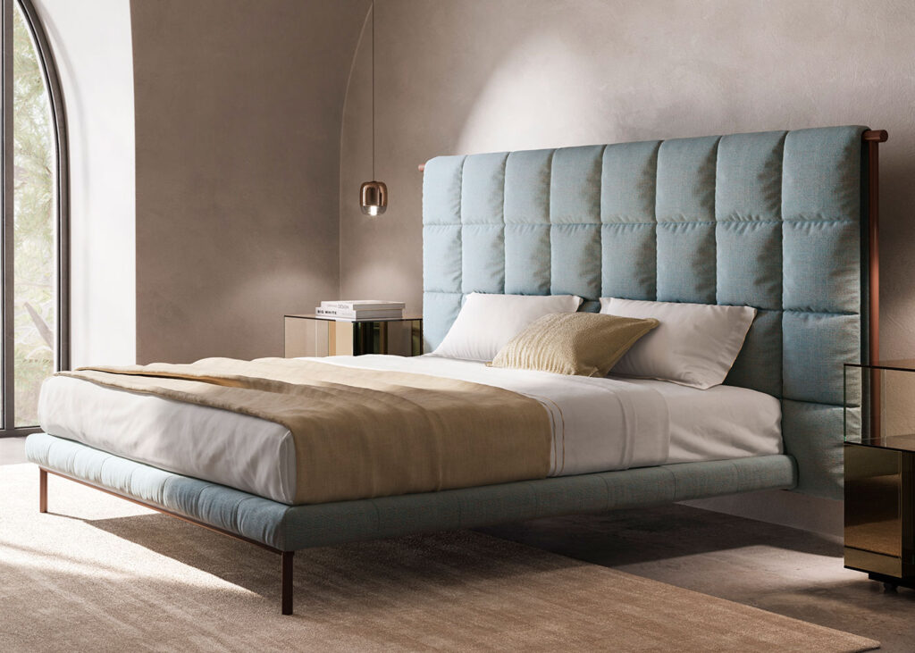 Natuzzi Italia Ema Bed Midfurn Furniture Superstore