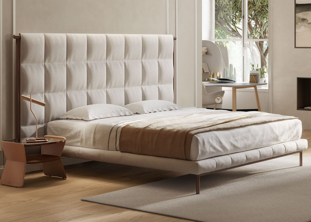 Natuzzi Italia Ema Bed Midfurn Furniture Superstore