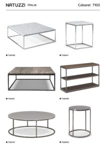 Natuzzi Italia Cabaret Coffee Table T100