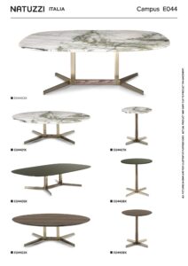 Natuzzi Italia Campus Coffee Side Table