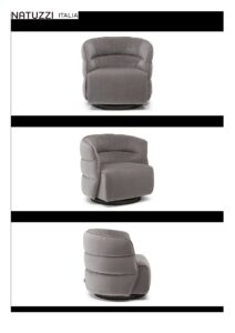 Natuzzi Italia Couture Chair