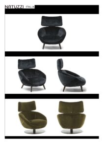 Natuzzi Italia Luna 3040