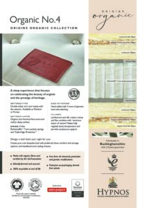 Hypnos Origins Organics No.4 Datasheet