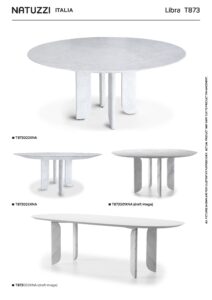 Natuzzi Italia Libra Round Dining Table