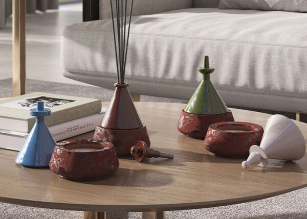 Natuzzi Italia Trullini Scent Candle Holders