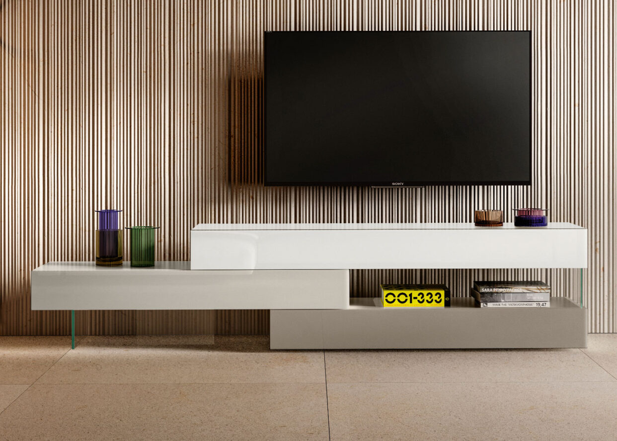 36e8 Glass Tv Unit 0531