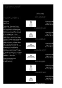 Parachute Tearsheet