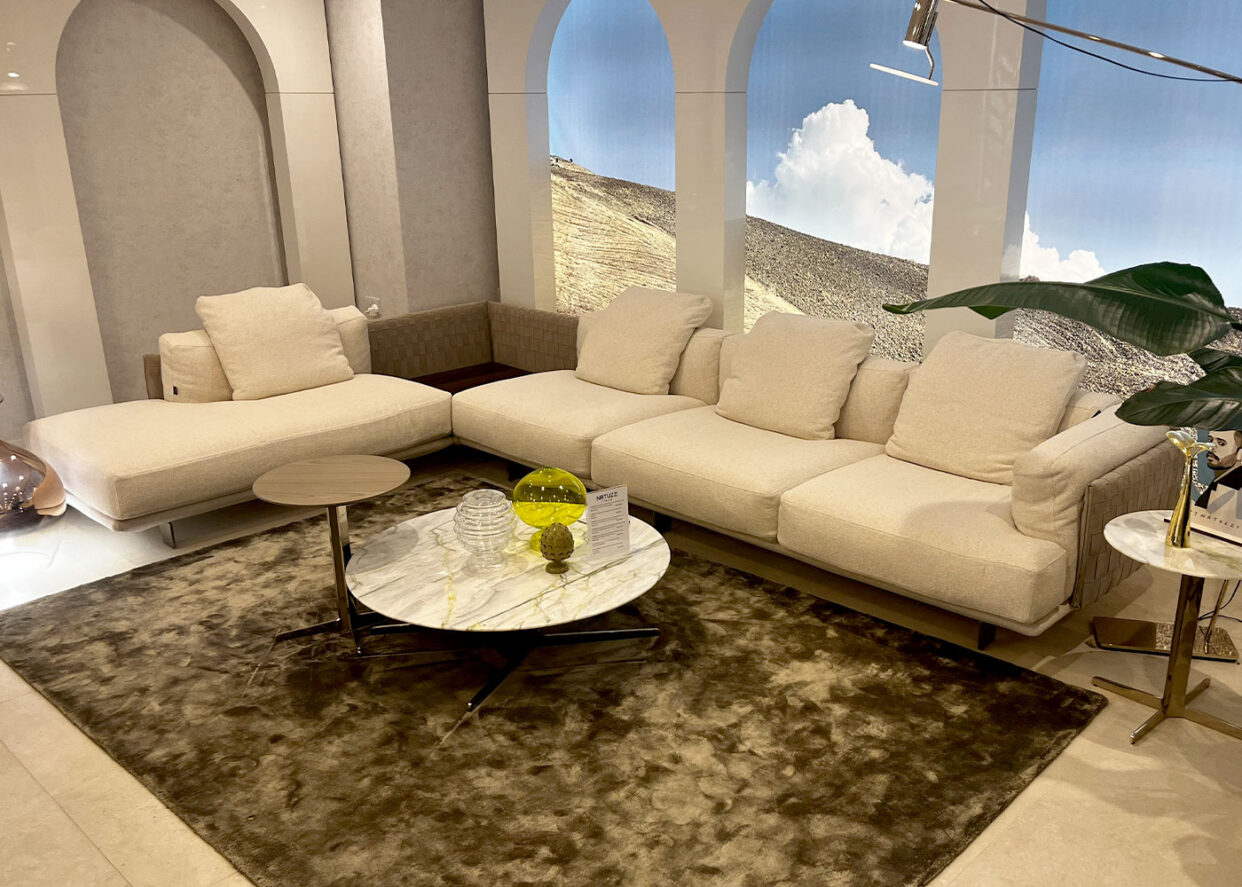 Natuzzi Italia Campus Corner Sofa