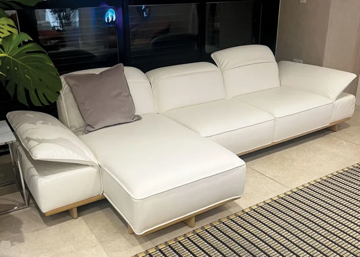 Natuzzi Adam Chaise Sofa