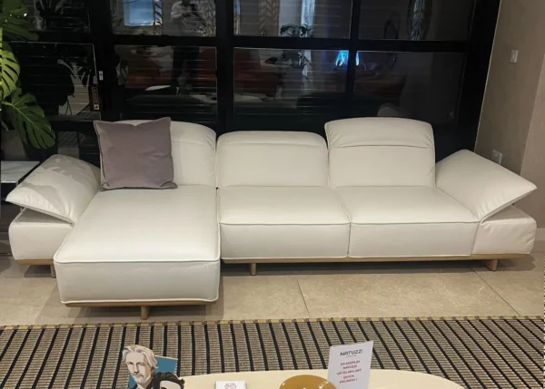 Natuzzi Adam Chaise Sofa2