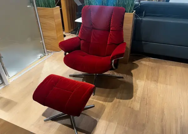 Stressless Mayfair Red Velvet