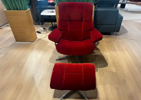 Stressless Mayfair Red Velvet2