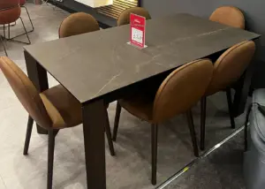 Calligaris Gate Table And 6 Riley Chairs